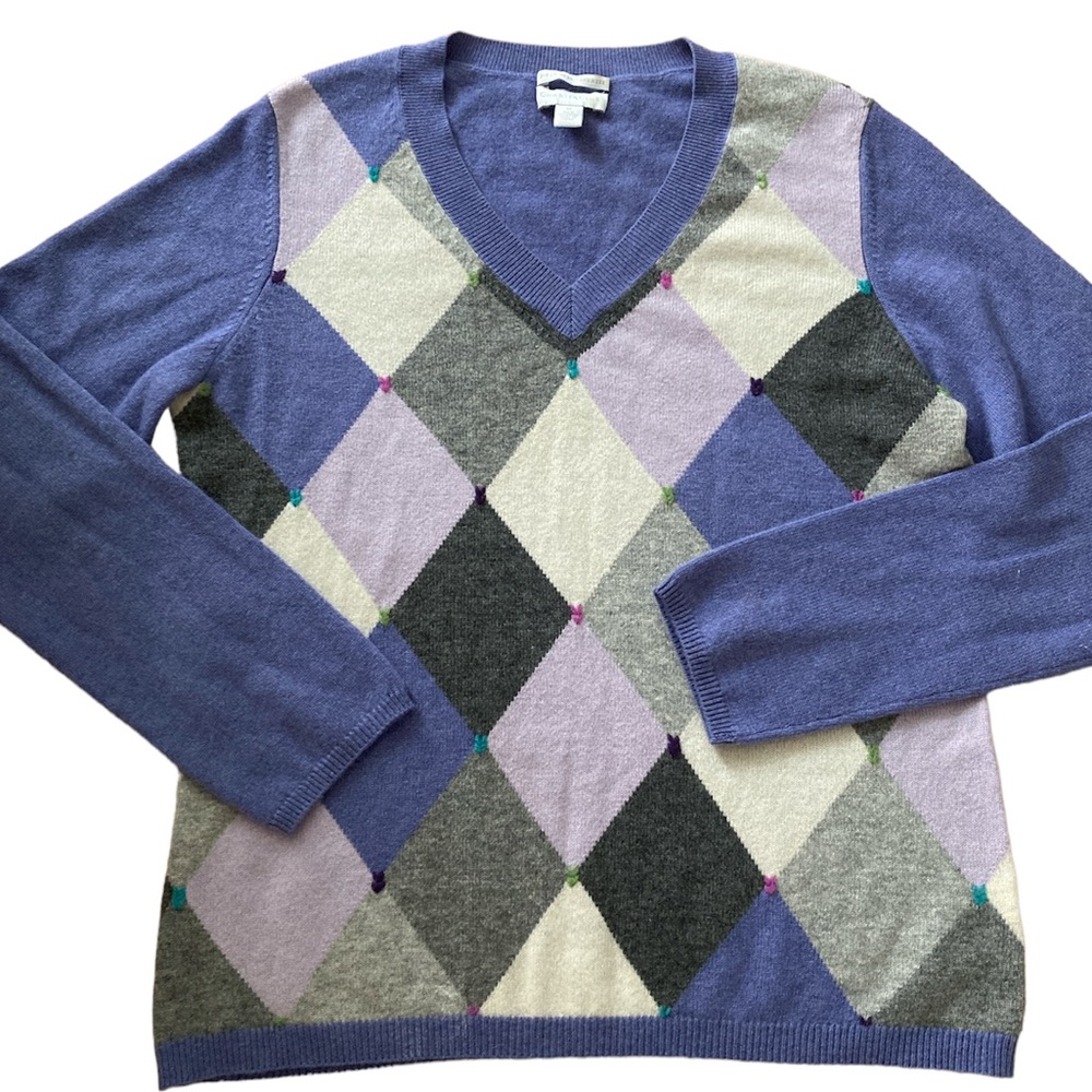 Charter Club Argil Cashmere V-Neck Sweater